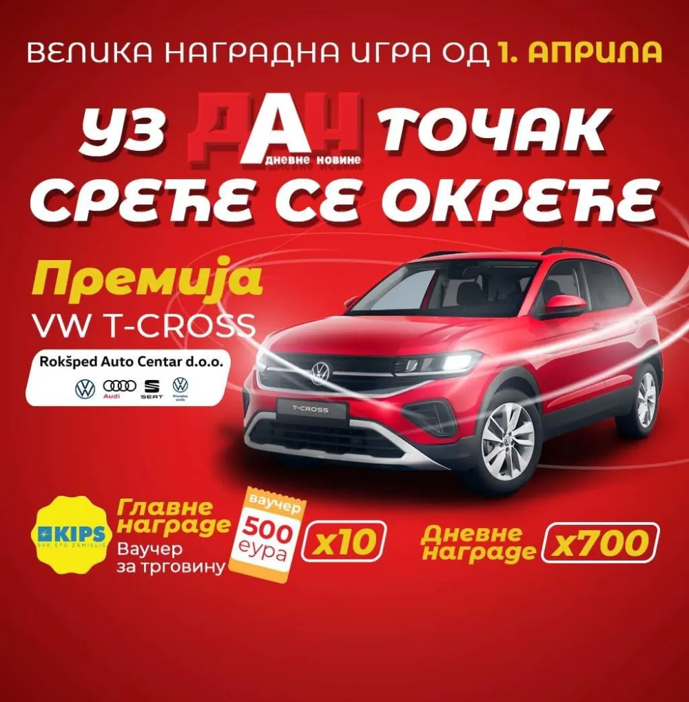 Nagradna igra dnevne novine Dan