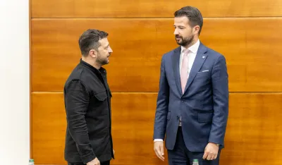 Milatović i Zelenski u TIrani