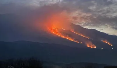 Krivična prijava Danilovgrađaninu, osumnjičen da je izazvao požar većih razmjera na planini Garač