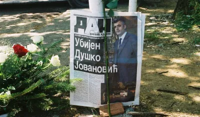 Saop&scaron;tenja povodom 21 godine od ubistva Du&scaron;ka Jovanovića
