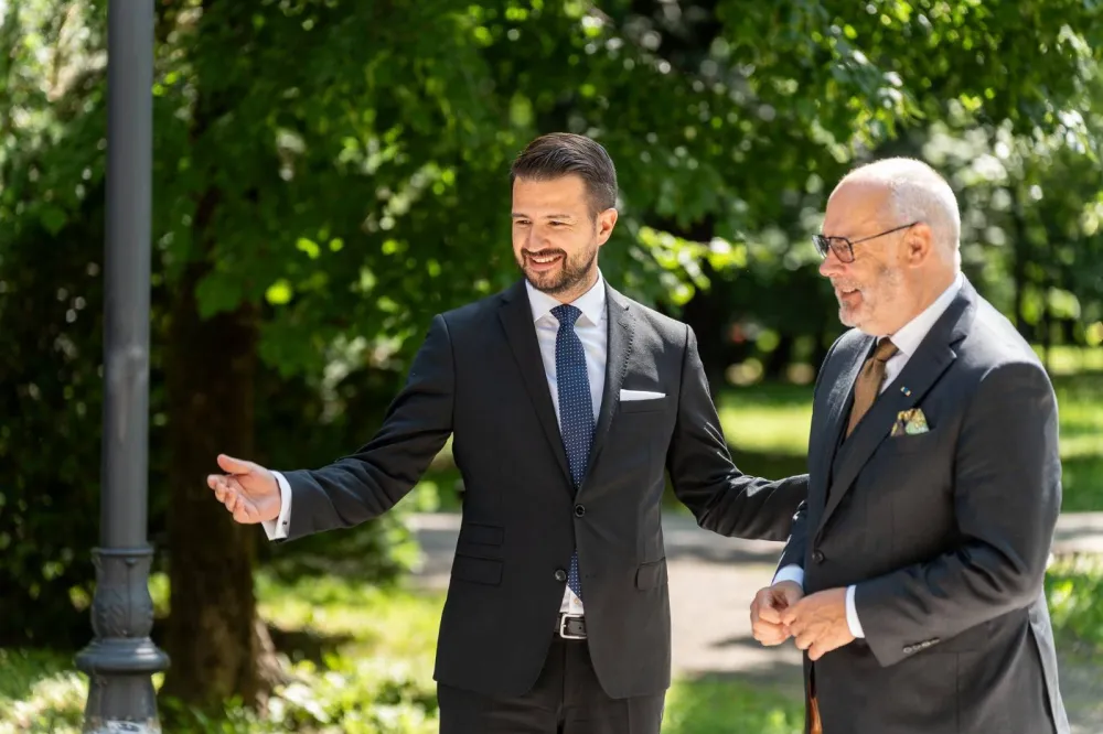 Predsjednik Milatović i predsjednik Karis 