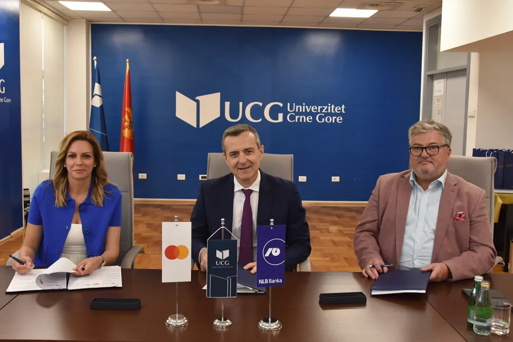 NLB Banka, Univerzitet Crne Gore i Mastercard potpisali Memorandum o saradnji 
