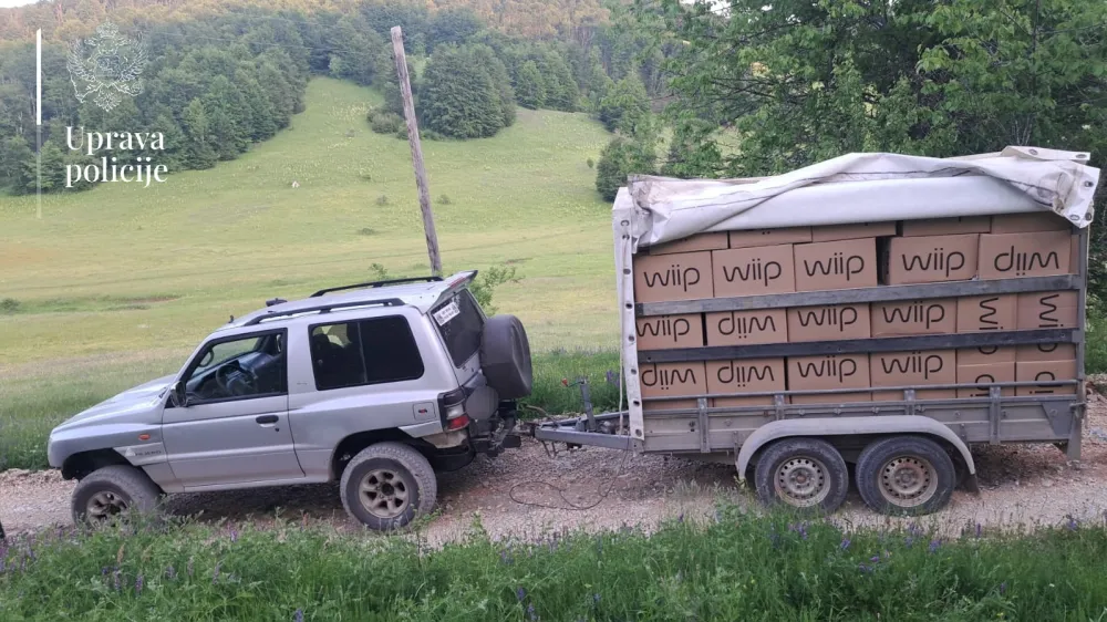 Granična policija zaplijenila robu u vrijednosti preko 315.000 eura, uhap&scaron;ena jedna osoba