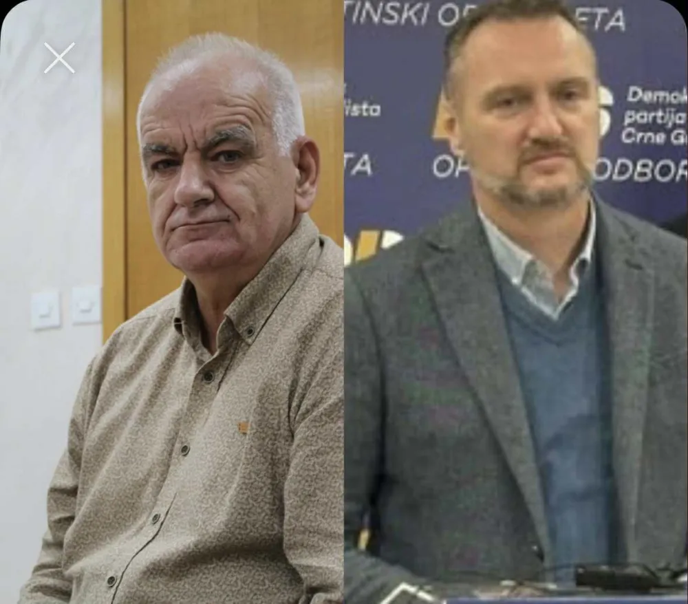 Vesko Ra&scaron;ović i Du&scaron;an Radonjić