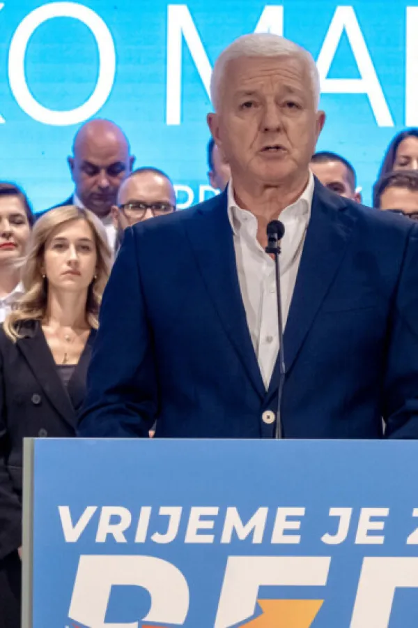 Mandić i Aleksić zvanično na Zidanom mostu: Podrivanje temelja građanske Crne Gore
