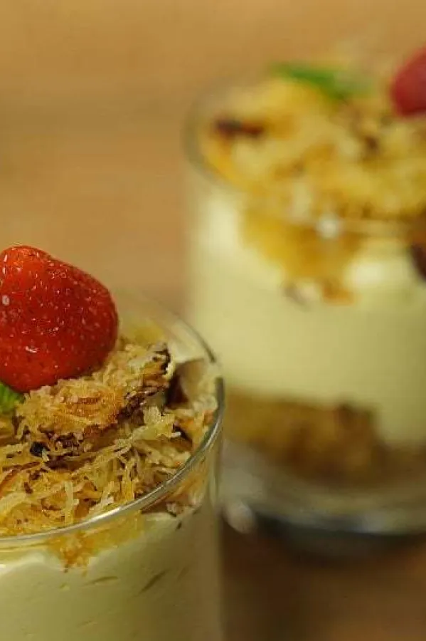 Kadaif u ča&scaron;i tradicionalan desert na moderan način