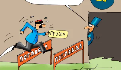 Goran &Scaron;ćekić karikatura dana