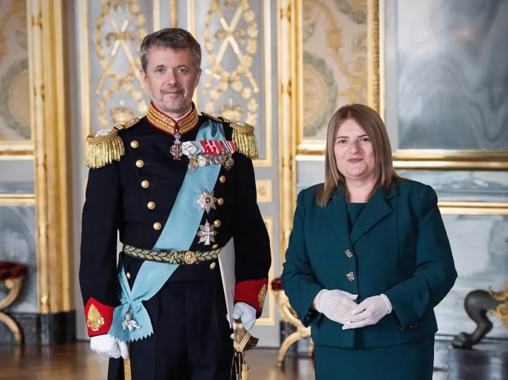 Ambasadorka Snežana Radović predala akreditivna pisma danskom kralju
