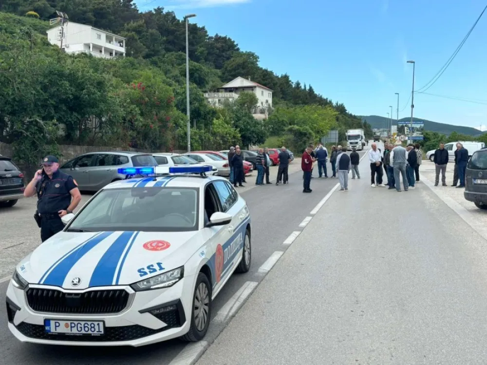 Danas blokada magistrale od 11 do 13 časova u ulcinjskom u mjestu Bratica