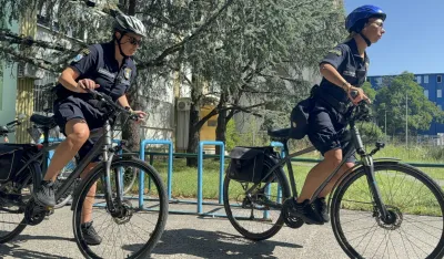 (VIDEO) Komunalni policajci opet na biciklima