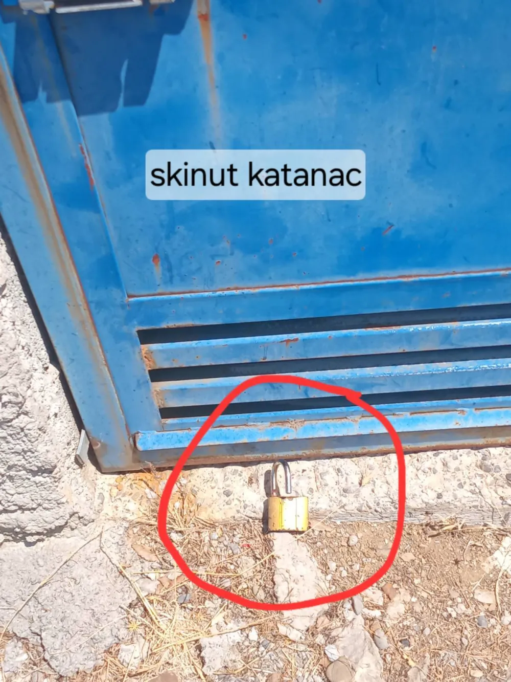 Obijena stanica i zatvorena voda ka Lije&scaron;tima