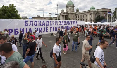 Studenti u blokadi večeras ispred VJT u Beogradu, pozvali građane da dođu