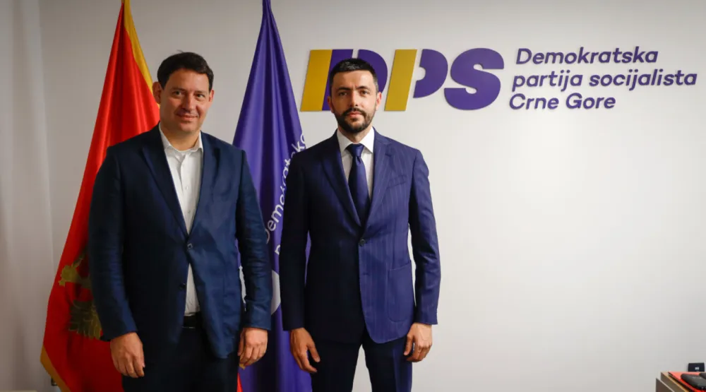 Živković sa Frange&scaron;om: DPS ostvaruje stabilan rast povjerenja građana, &scaron;to je rezultat unutarpartijske reforme i odgovorne politike