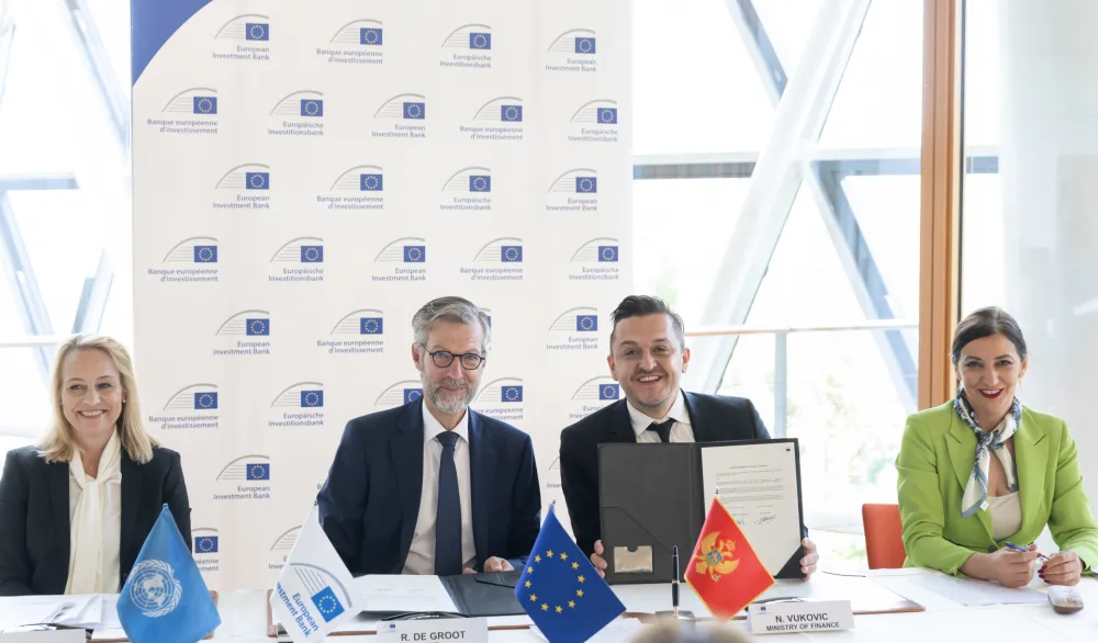 EIB Global pojačava podr&scaron;ku ekonomskom razvoju Crne Gore