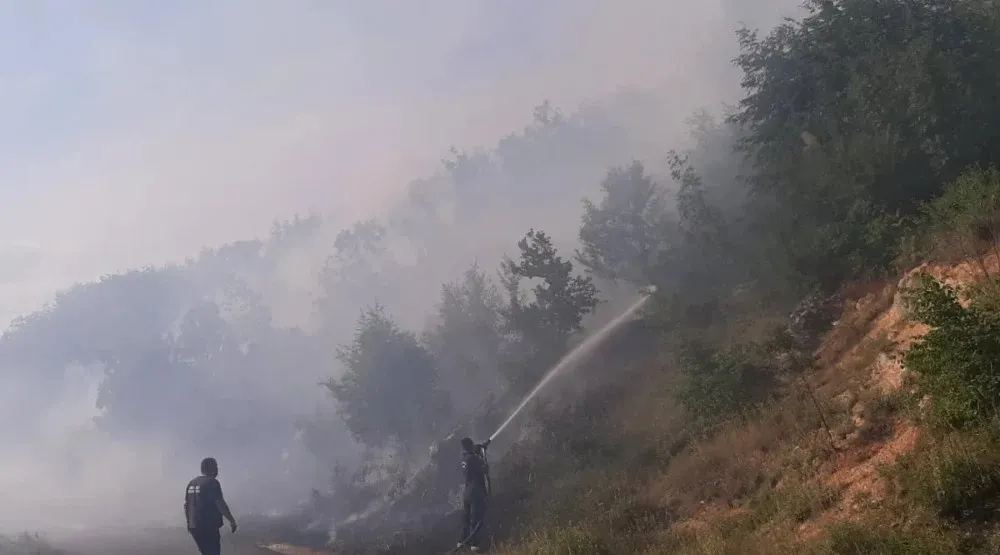 Aktivni požari u rejonu Cetinja: Ćećanović pozvao mje&scaron;tane da pomognu u za&scaron;titi imanja