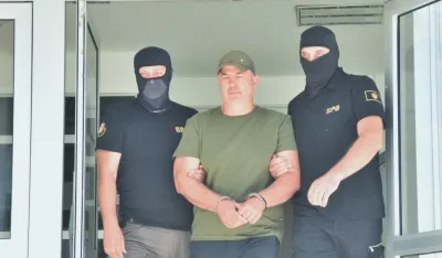 (FOTO) SPO pretresao prostorije danilovgradske policije, uhap&scaron;en Marko Drobnjak