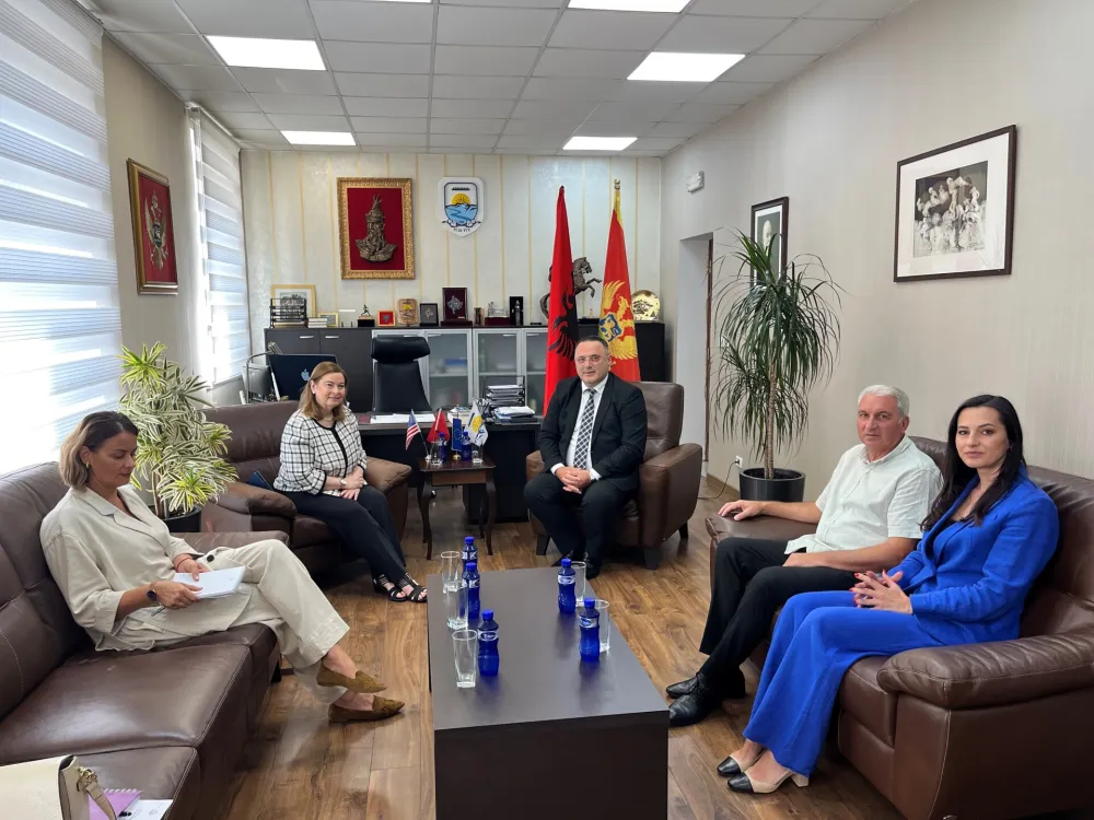 Rajnke posjetila Tuzi: Sa čelnicima op&scaron;tine razmotrene inicijative koje mogu doprinijeti razvoju