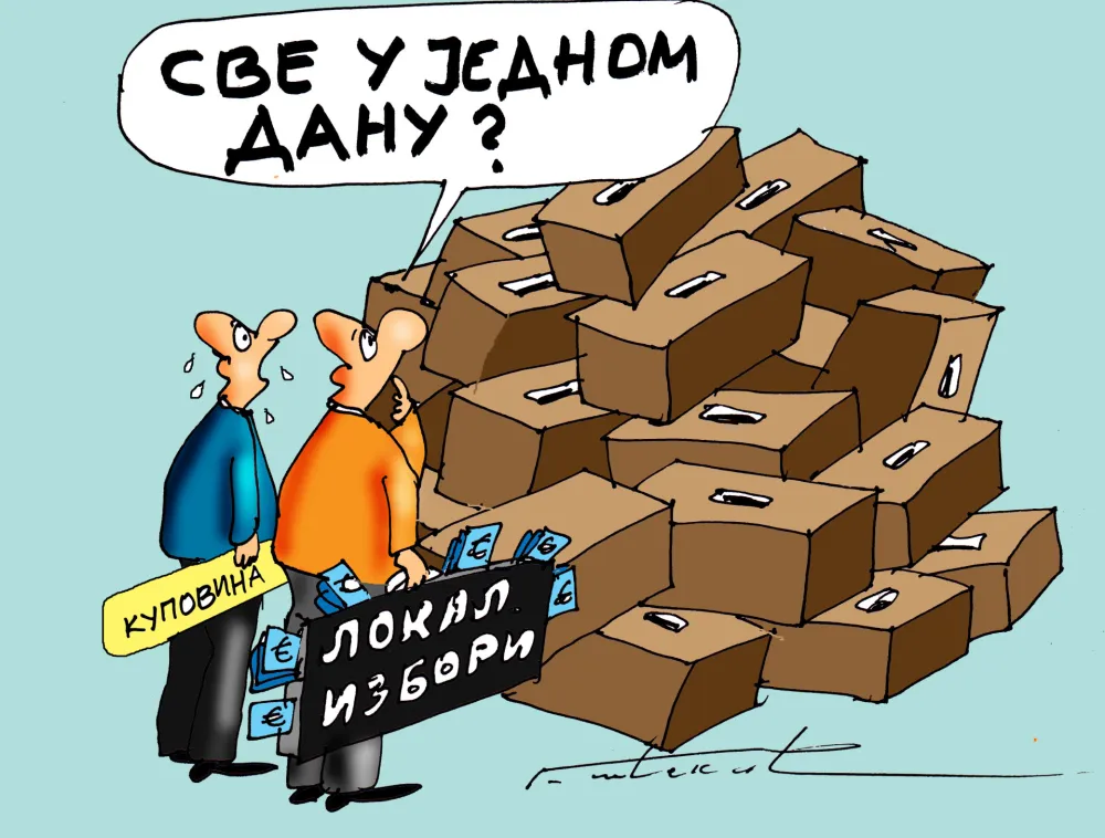 Goran &Scaron;ćekić karikatura Dana