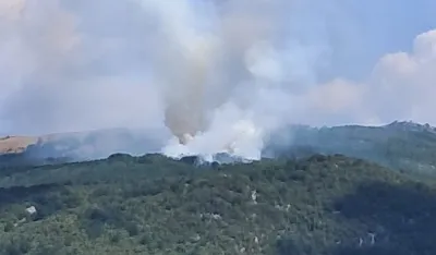 U Nik&scaron;iću aktivan požar na Lukovu