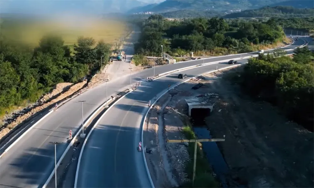 Pogledajte napredak gradnje bulevara Jaz&ndash;Tivat