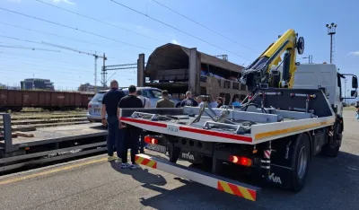 Izno&scaron;enje vozila iz auto-vagona