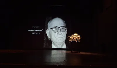 Posljedni poydrav književniku Sretenu Peroviću