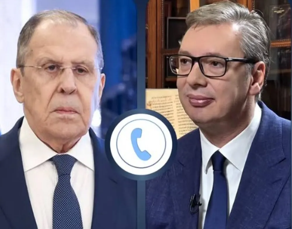 Vučić razgovarao s lavrovim