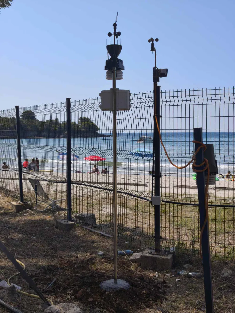 Morsko dobro postavilo tri meteo stanice za monitoring stanja plaža i klimatskih uslova