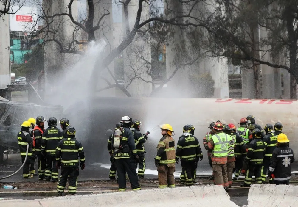 Tri osobe poginule u eksploziji rezervoara za gorivo u Meksiko Sitiju