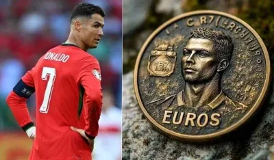 ROnaldo dobija svoj novčić