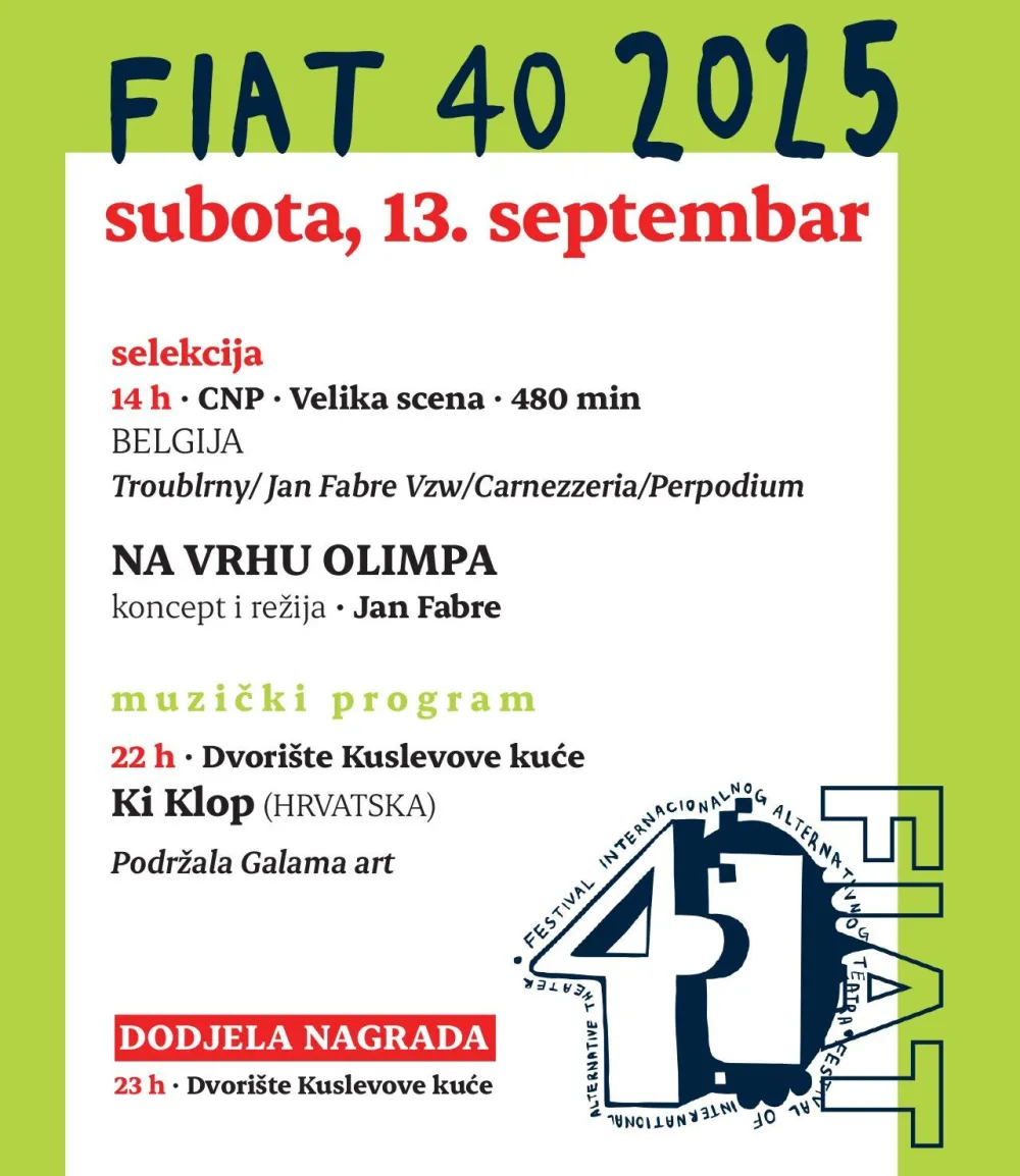 Plakat za događaj