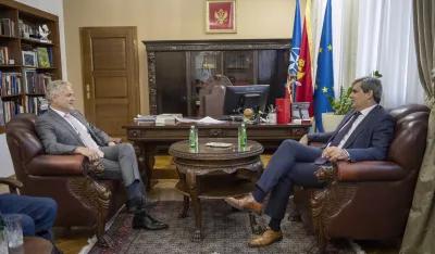 Ibrahimović sa Satlerom: Dijalog i saradnja ključni za evropski put Crne Gore