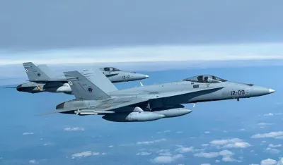 Podignuti NATO avioni uslijed ruskog napada na Ukrajinu