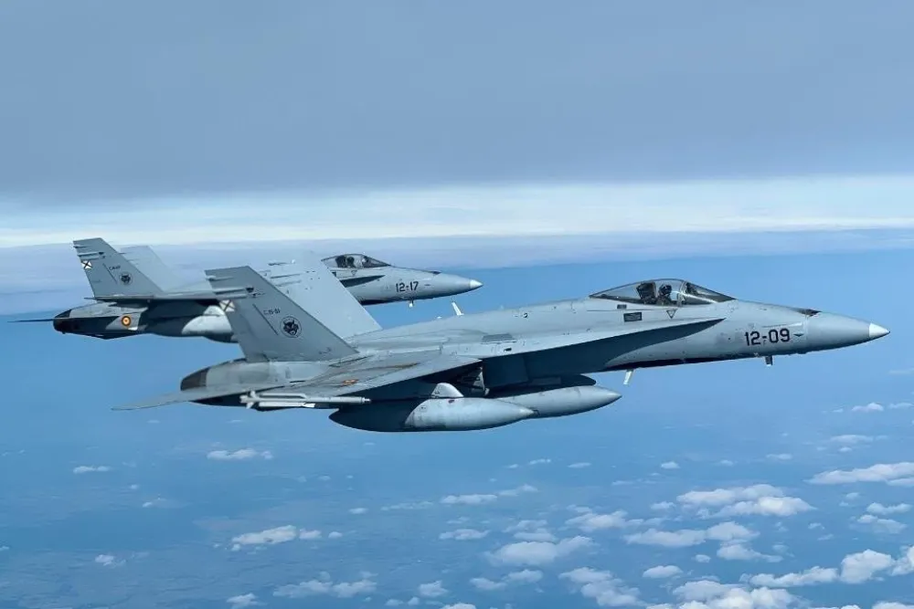 Podignuti NATO avioni uslijed ruskog napada na Ukrajinu