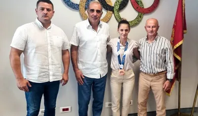 Sa prijema u Crnogorskom olimpijskom komitetu