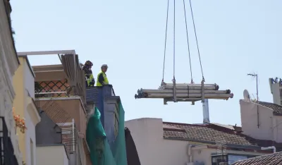 Uru&scaron;avanje zgrade u MAdridu
