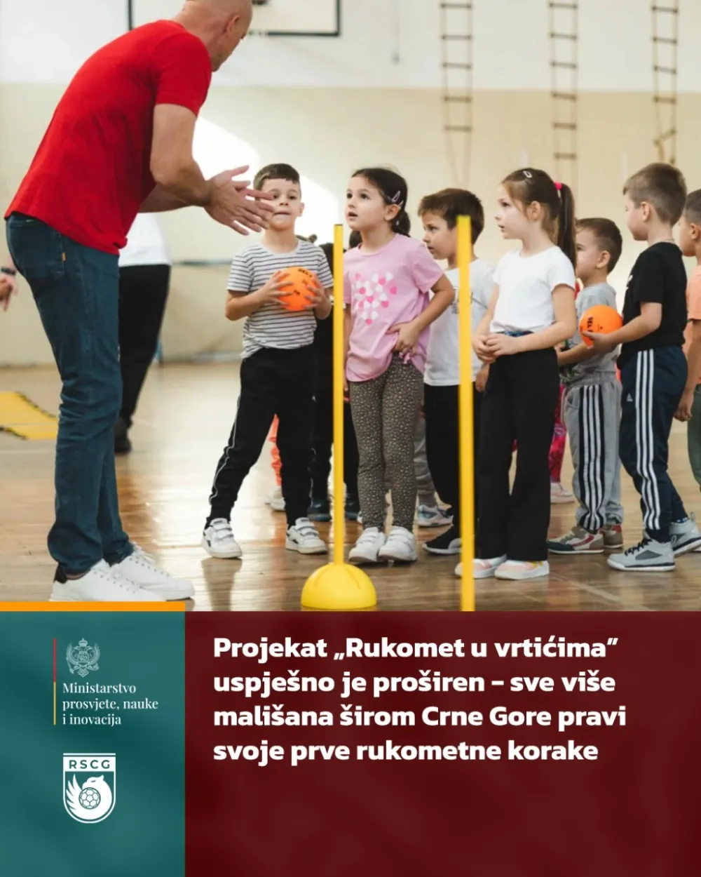 Projekat "Rukometić" na sjeveru Crne Gore
