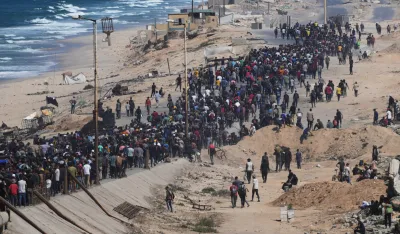 (FOTO) Hiljade Palestinaca krenule ka sjeveru Gaze, IDF upozorava na opasna mjesta