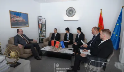 Ćulafić sa kineskim ambasadorom