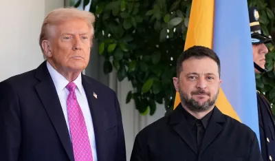 (FOTO) Zelenski stigao u Bijelu kuću: Razgovaraće s Trampom o sudbini Ukrajine&nbsp;