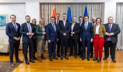 Delegacija, mlada grupa, Bundestag