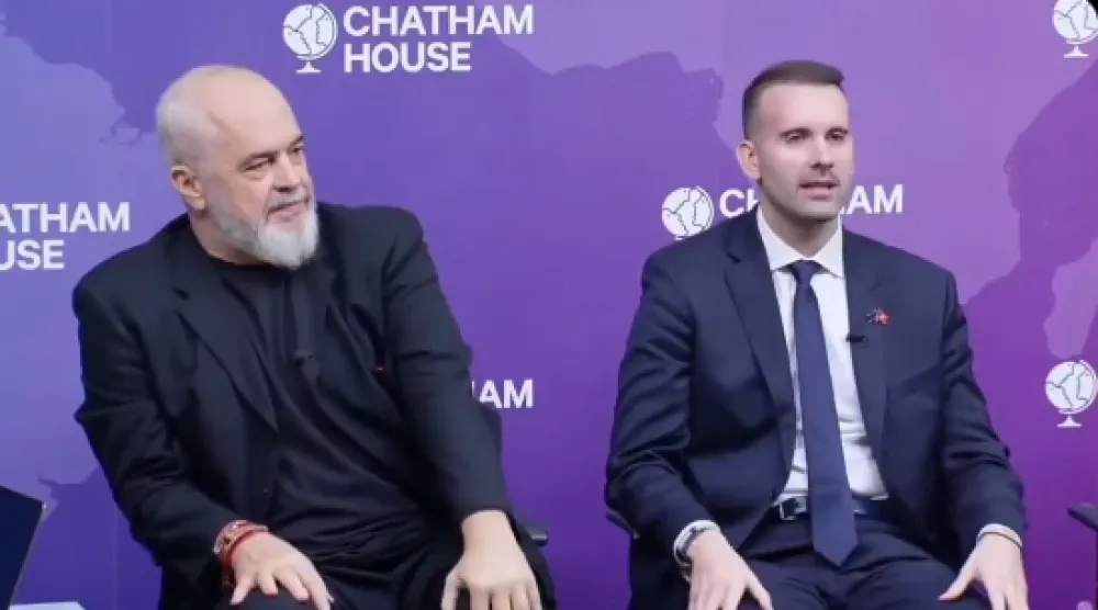 Spajić i Rama na panelu u LOndonu