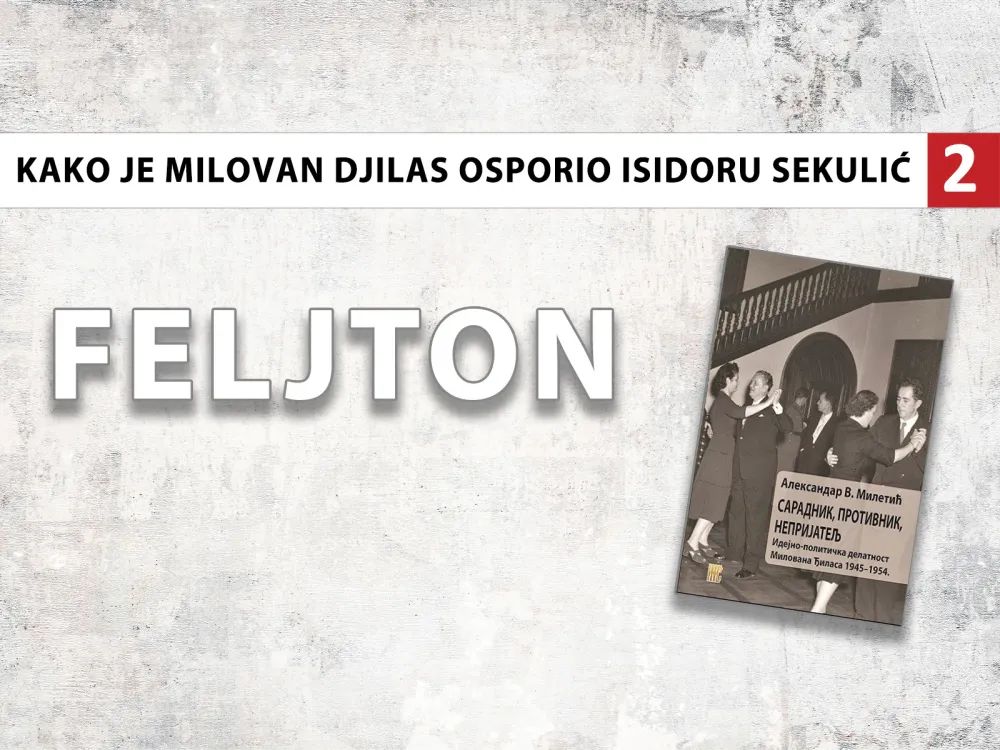Kako je Milovan Đilas osporio Isidoru Sekulić (2): Kritika ''izrazito nemarksističke knjige''