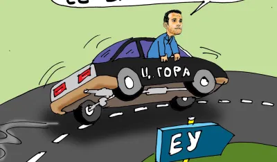 Goran &Scaron;ćekić karikatura Dana