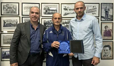 Vlahović u dtu&scaron;tvu Predraga Kažića i Gavrila Petrovića
