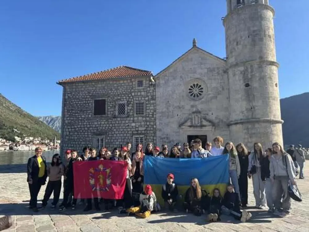 Ukrajinska djeca sa ratom pogođenih područja boravila na odmoru i oporavku u Crnoj Gori