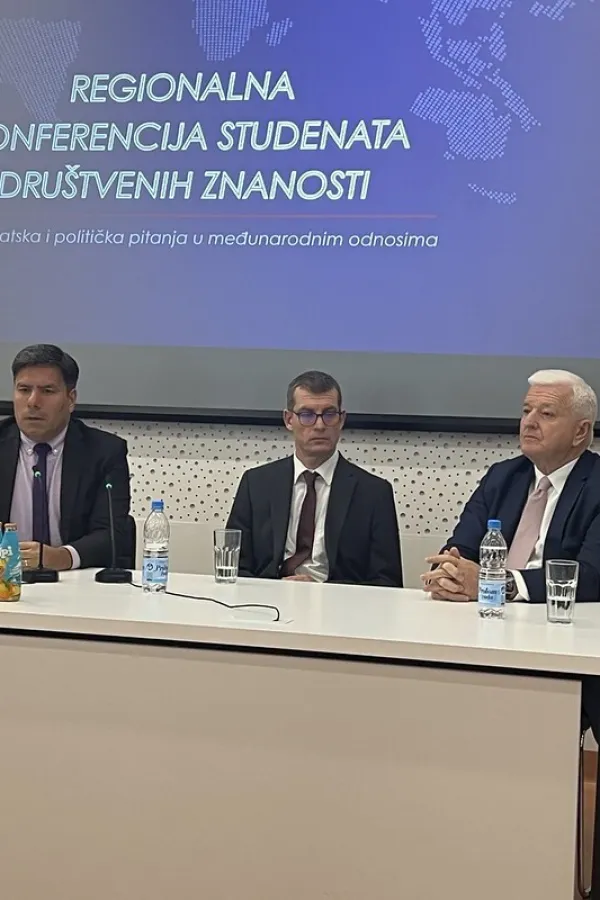 DU&scaron;ko Marković na konferenciji u Zagrebu
