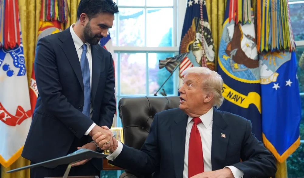  Zohran Mamdani sa Donaldom Trampom