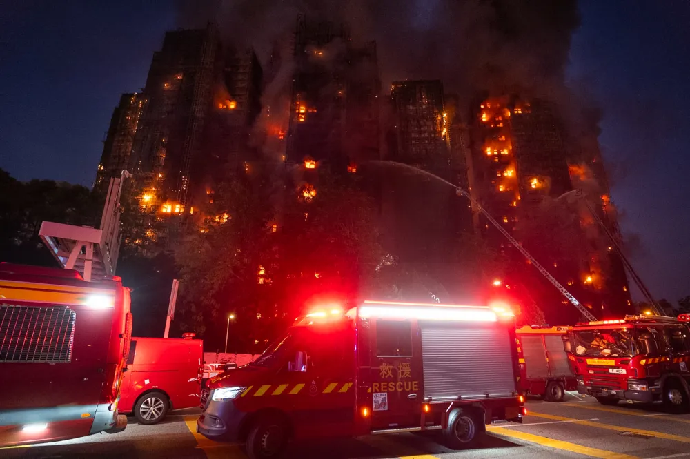 Požar u Hong Kongu