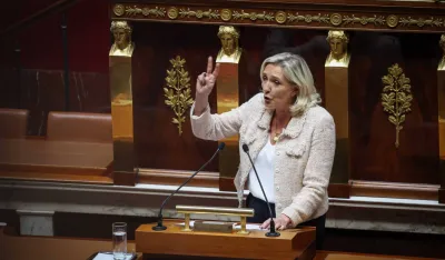Marin Le Pen: Makronova Evropa je iluzija bez upori&scaron;ta u realnosti